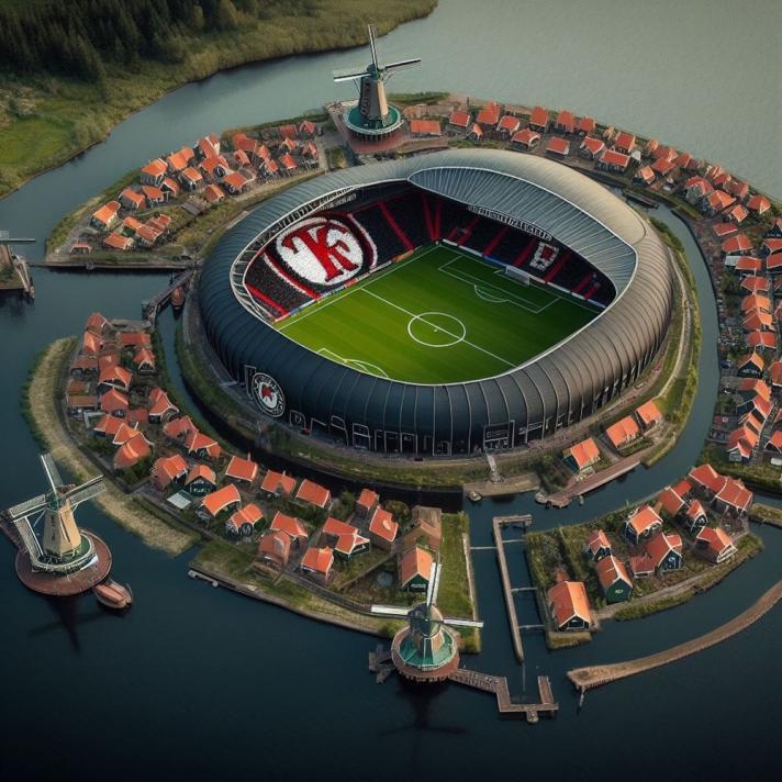 Feyenoord Galatasaray N Stad Rams Park A Yapay Zeka Dokunu U Web