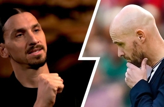 Zlatan Ibrahimovic in Erik ten Hag sözleri gündem oldu Futbol